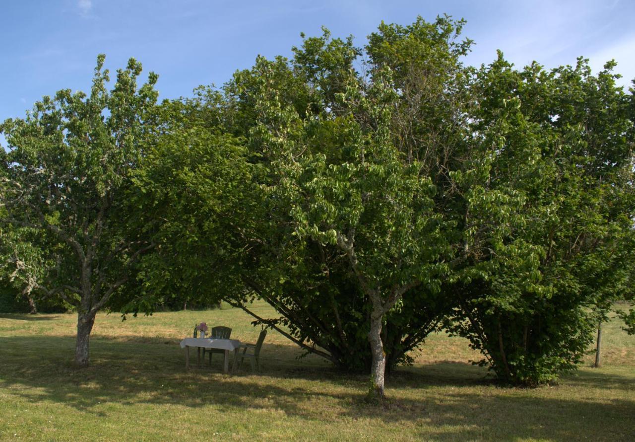 Perigourdine Avec Spa Et Vue Pomport Exterior foto