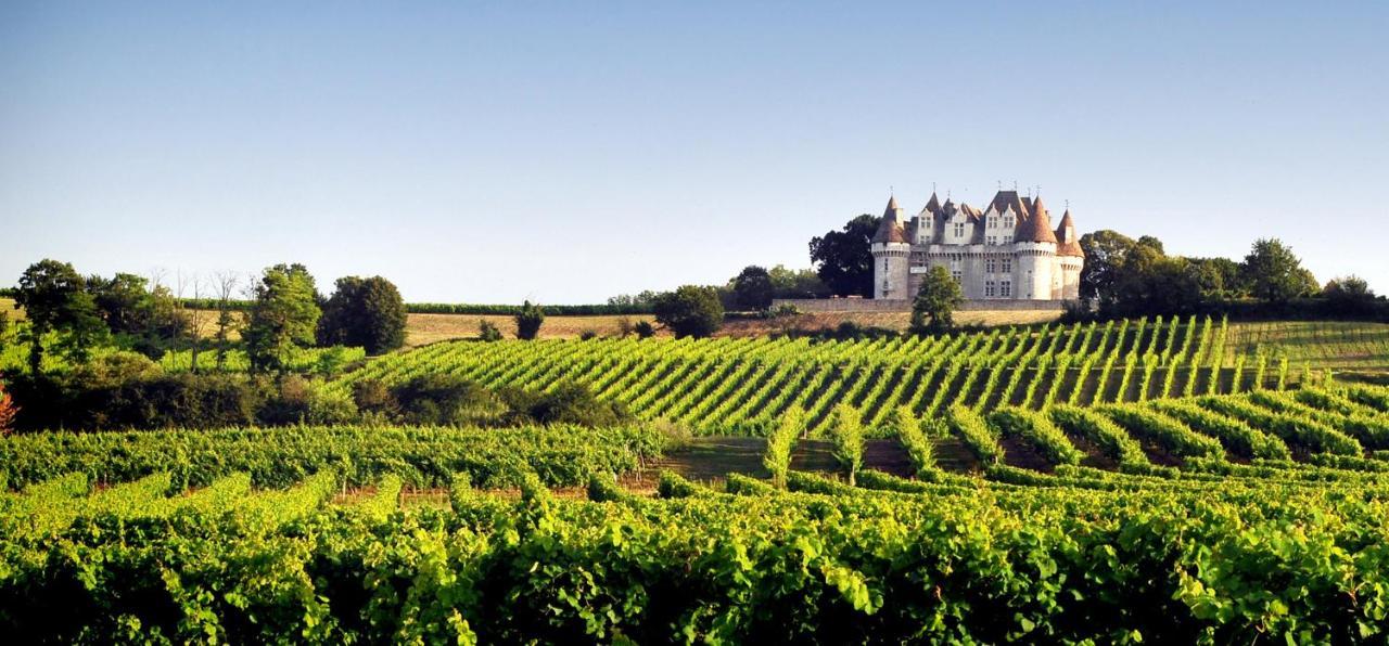 Perigourdine Avec Spa Et Vue Pomport Exterior foto